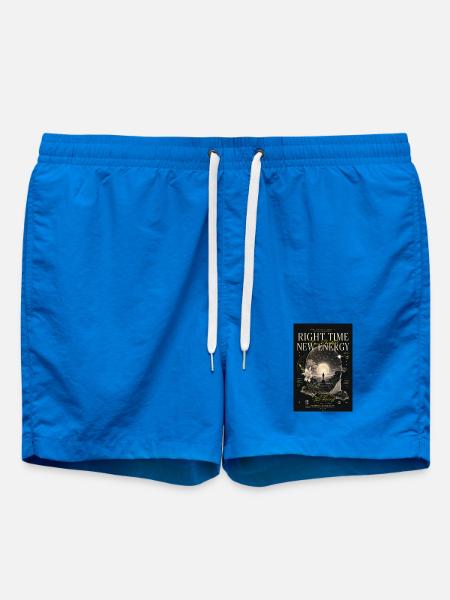 Right Time New Energy - Swim Trunks - cobalt blue