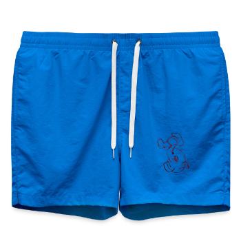 Lieblingszahl 3 Drei 3 - Badeshorts - Cobalt blue - Vorne - AI Model Male 185 light (185cm)