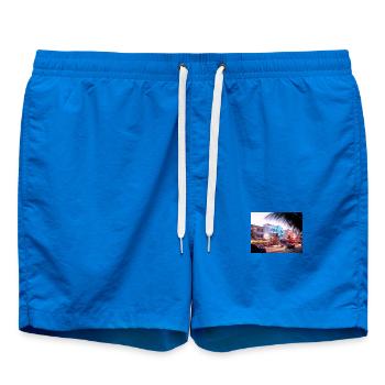 Miami Beach - Badeshorts - Cobalt blue - Vorne - AI Model Male 185 light (185cm)