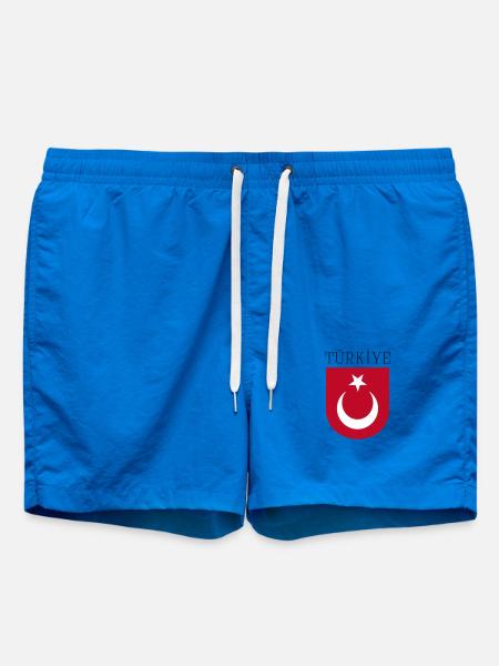 Turkey Türkiye - Swim Trunks - cobalt blue