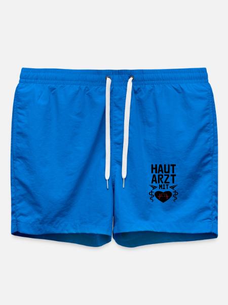 Hautarzt mit Herz Geschenk - Badeshorts - Cobalt blue