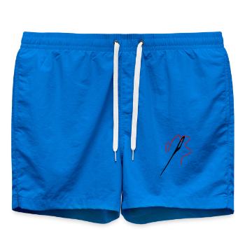 Nadel und Faden - Badeshorts - Cobalt blue - Vorne - AI Model Male 185 light (185cm)