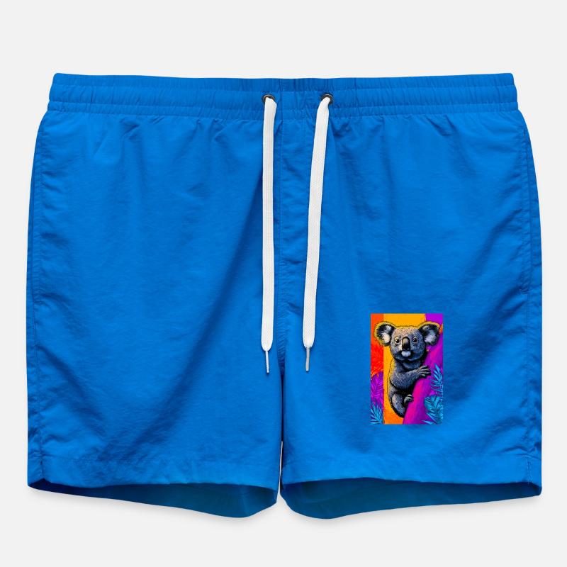 Koala - Swim Trunks - cobalt blue