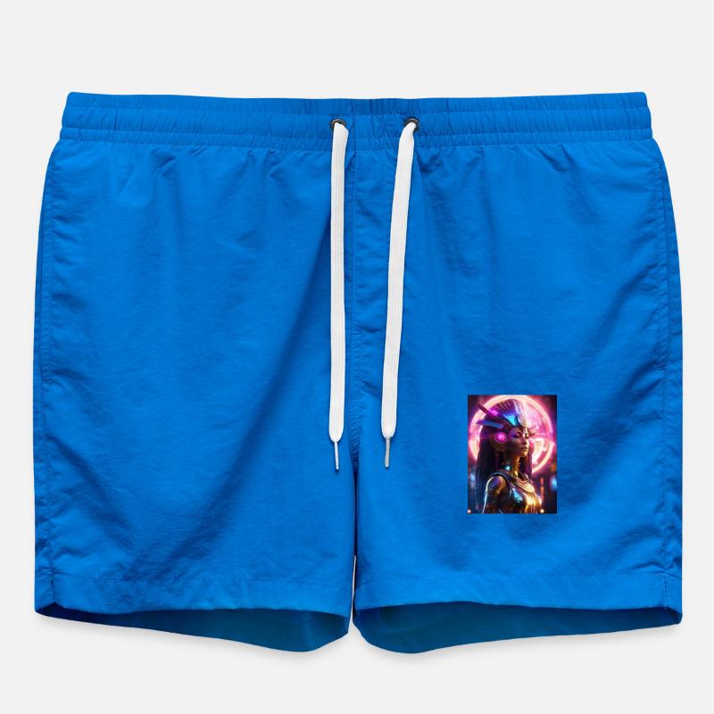 Hathor – Déesse du Son Céleste - Short de bain - cobalt blue