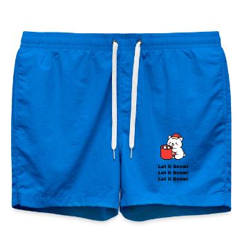 Petit ours polaire - Short de bain - cobalt blue - Devant