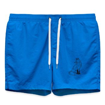 eleganter Fuchs - Badeshorts - Cobalt blue - Vorne - AI Model Male 185 light (185cm)
