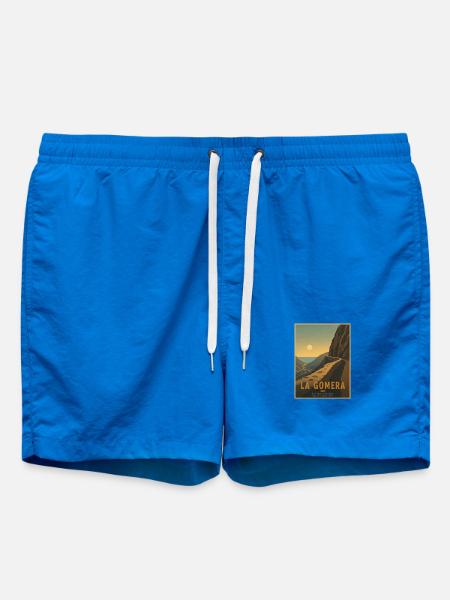 Camino Antiguo Alte Strasse Valle Gran Rey - Badeshorts - Cobalt blue