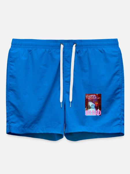 Bilbao Spanish Modern Art - Badeshorts - Cobalt blue