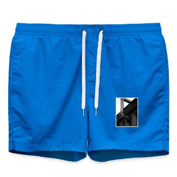AUSLASSEN. - Badeshorts - Cobalt blue - Vorne - AI Model Male 185 light (185cm)