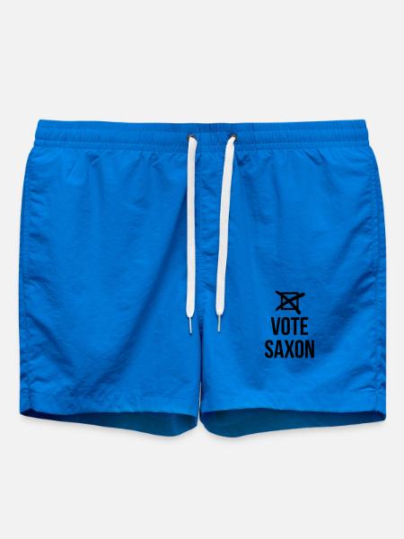 Vote Saxon - Swim Trunks - cobalt blue