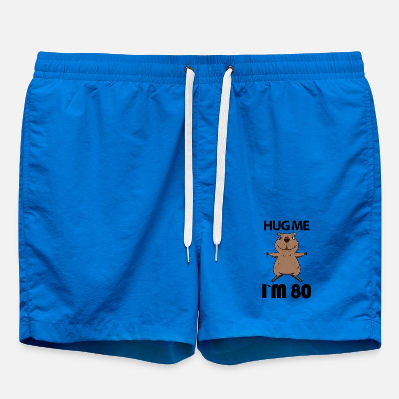 80 ans - 80 ans - Hug - Short de bain - cobalt blue