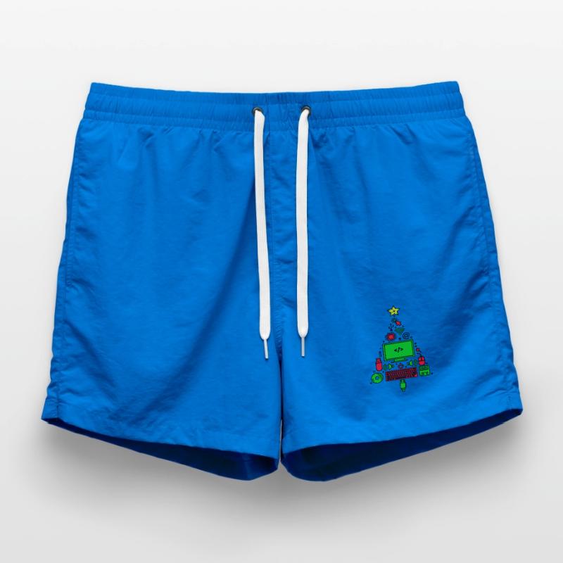 Code Computer Code Debug Scripting Programmer Swim Trunks
