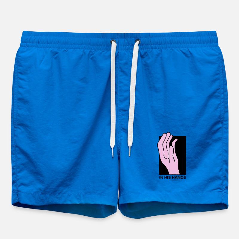 In his Hands - Short de bain - cobalt blue