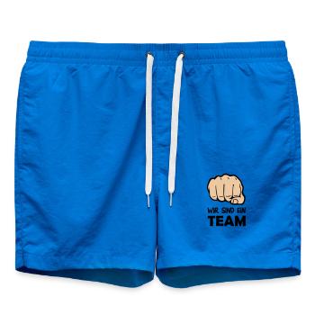 faust_team_002 - Badeshorts - Cobalt blue - Vorne - AI Model Male 185 light (185cm)