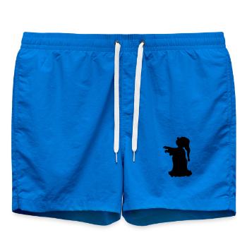 Somnambule - Short de bain - cobalt blue - Devant - AI Model Male 185 light (185cm)