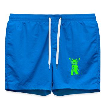 Bouledogue - Short de bain - cobalt blue - Devant - AI Model Male 185 light (185cm)
