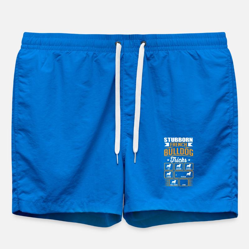 Tours têtus du bouledogue français - Short de bain - cobalt blue