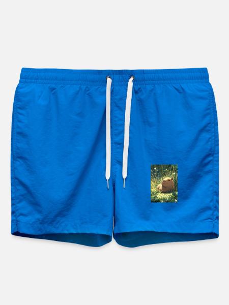 Sun hamster in the grass - Swim Trunks - cobalt blue