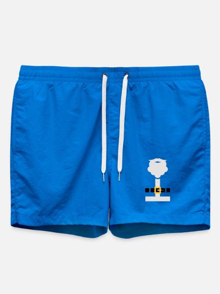 Santa suit and beard - Swim Trunks - cobalt blue