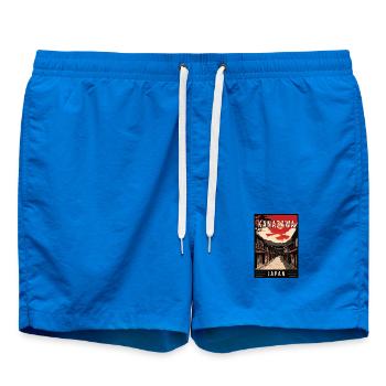 Entdecken Sie Kanazawa in Japan - Badeshorts - Cobalt blue - Vorne - AI Model Male 185 light (185cm)