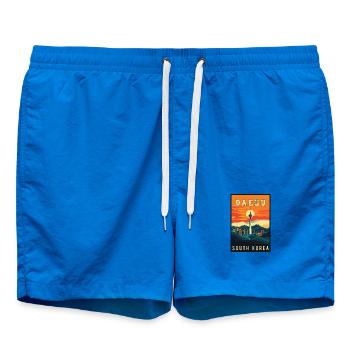 Erleben Sie lebendige Daegu in Südkorea - Badeshorts - Cobalt blue - Vorne - AI Model Male 185 light (185cm)