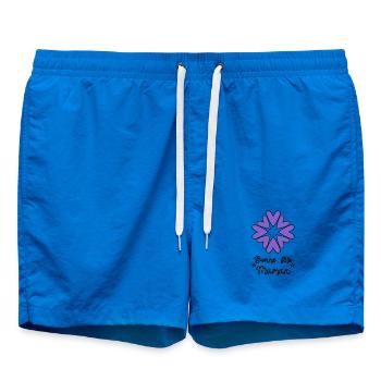 MAMAN. FÊTE DES MÈRES. BONNE FÊTE MAMAN. COEUR - Short de bain - cobalt blue - Devant - AI Model Male 185 light (185cm)