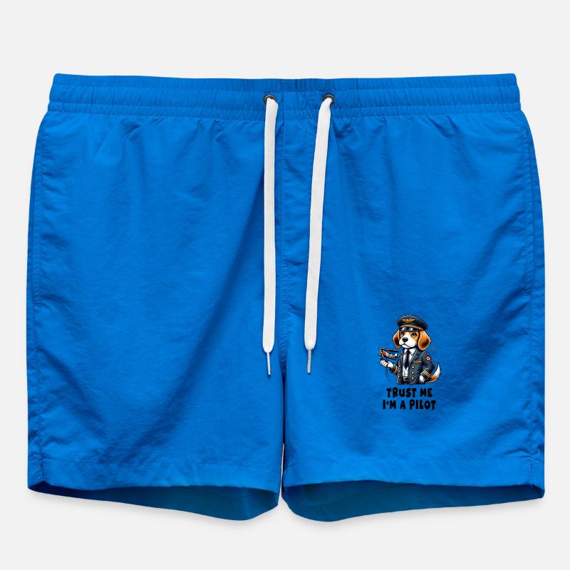 Beagle Pilot - Swim Trunks - cobalt blue