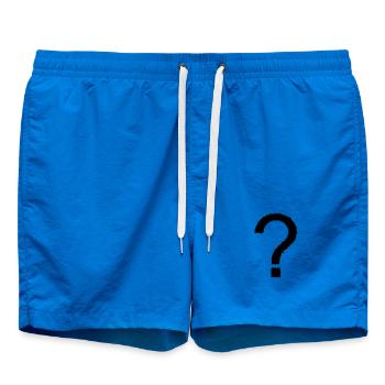 point d'interrogation - Short de bain - cobalt blue - Devant - AI Model Male 185 light (185cm)