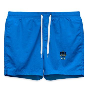 Seit 2025 Optional – Schlafendes Baby - Badeshorts - Cobalt blue - Vorne - AI Model Male 185 light (185cm)