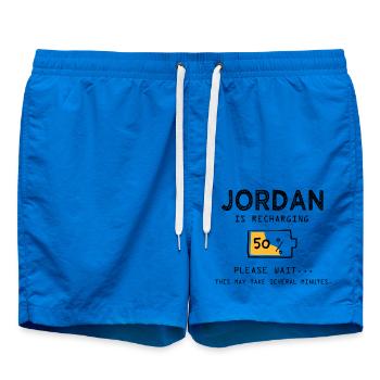 Jordan Lustiger Name Sarkastische Jordan Geschenke - Badeshorts - Cobalt blue - Vorne