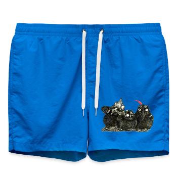 drei junge freche kraehen - Badeshorts - Cobalt blue - Vorne