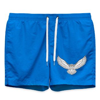 Hibou tribal - Short de bain - cobalt blue - Devant