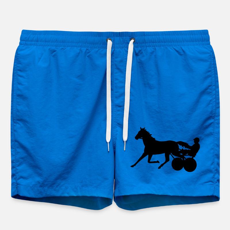 harness racing - Swim Trunks - cobalt blue