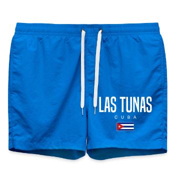 Las Tunas Cuba Cubans - Swim Trunks - cobalt blue - Front