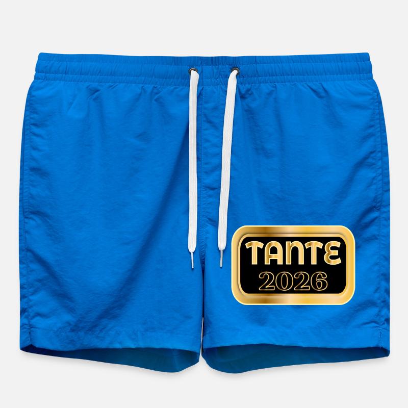 ANNONCE DU BÉBÉ D’AOÛT 2026 - Short de bain - cobalt blue