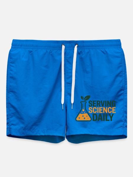 Registered Dietitian Evidence-Based Nutrition Gear - Swim Trunks - cobalt blue
