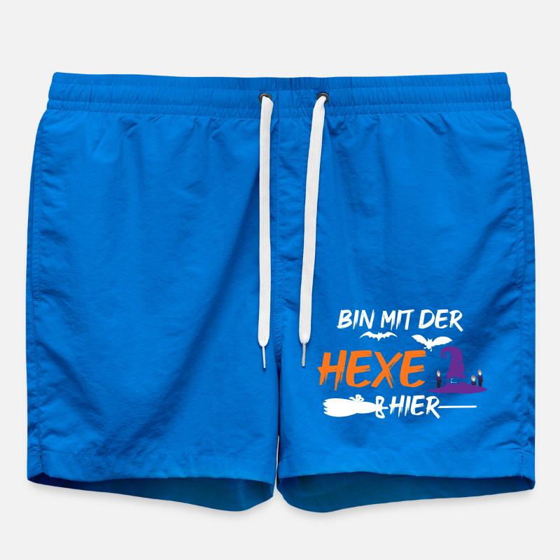 Halloween Witch - Swim Trunks - cobalt blue