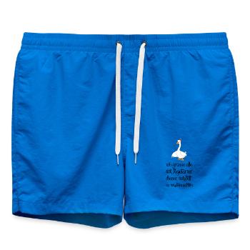 Lustige Geschenke für Vegetarier zu Weihnachten - Badeshorts - Cobalt blue - Vorne
