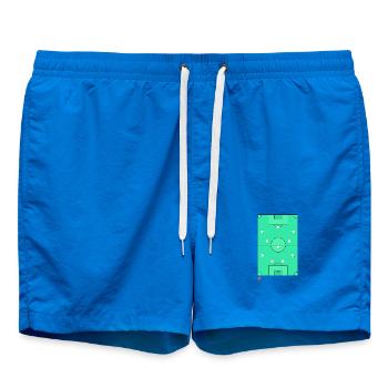Tactiques offensives modernes du football 433 - Short de bain - cobalt blue - Devant - AI Model Male 185 light (185cm)