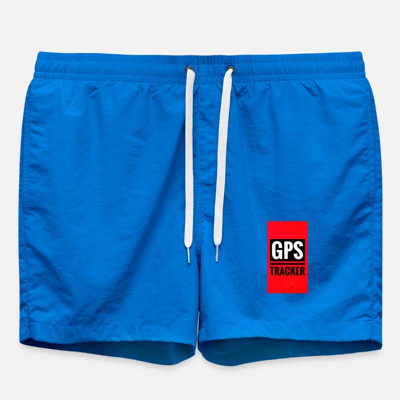 Style d’affiche de suivi GPS - Short de bain - cobalt blue