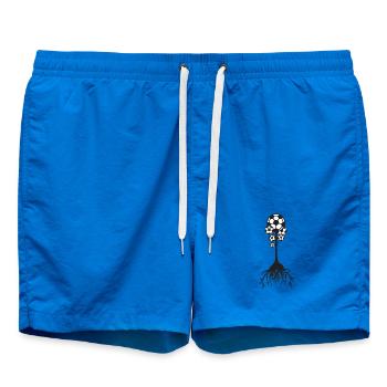 Fußball Ball Baum - Badeshorts - Cobalt blue - Vorne