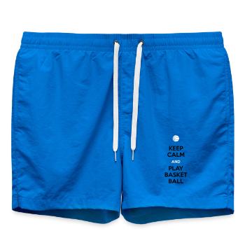 Basketball Player - Badeshorts - Cobalt blue - Vorne