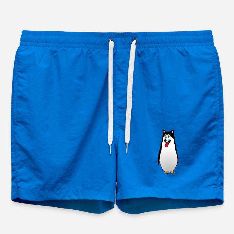 Hund oder Pinguin? - Badeshorts - Cobalt blue