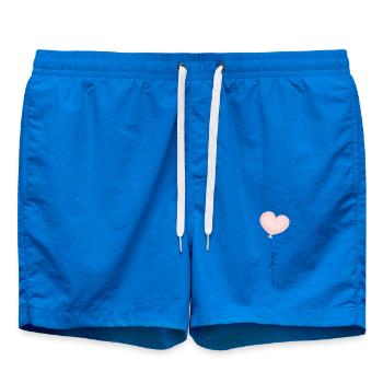 Luftballon Herz Liebe pastell - Badeshorts - Cobalt blue - Vorne
