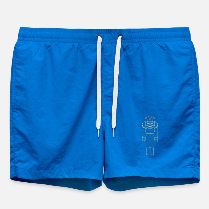 Casse-Noisette Gold Lines Noël Noël - Short de bain - cobalt blue