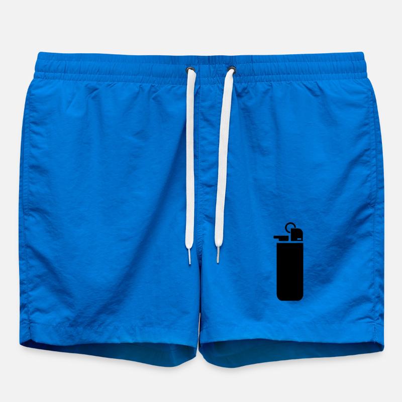 Cigarette Lighter - Swim Trunks - cobalt blue