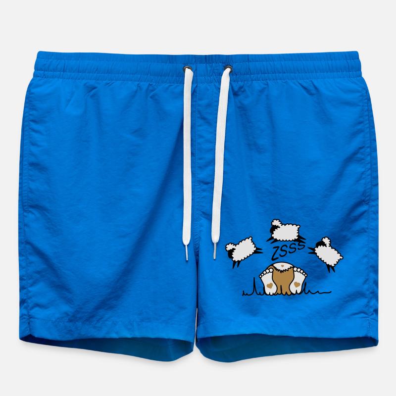 Schäfchen zählen - Badeshorts - Cobalt blue