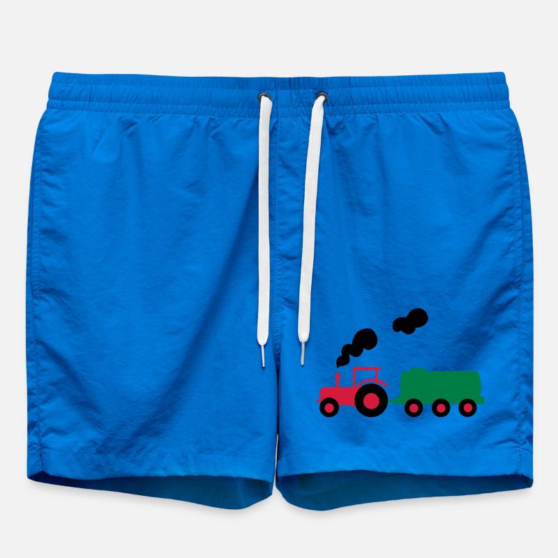 tractor - Swim Trunks - cobalt blue