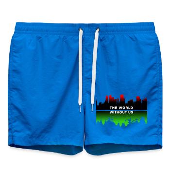 Planet Erde - Badeshorts - Cobalt blue - Vorne