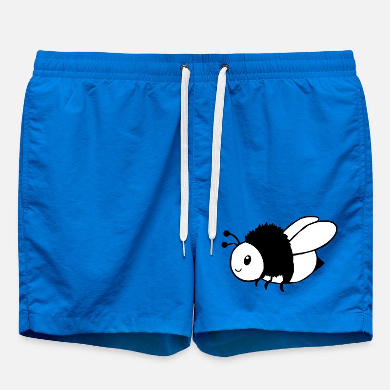 Bienke Imker Geschenk - Badeshorts - Cobalt blue